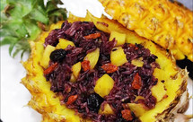 好吃到爆哭！三色糙米菠萝饭给你新味觉