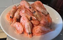 北极甜虾真好吃