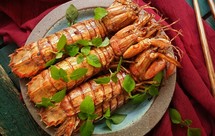 豆瓣酱炒皮皮虾