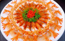 不可缺少的年夜饭—花开富贵虾