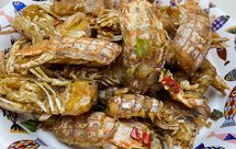 椒盐皮皮虾，看剧吃太适合了