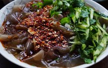 弹力十足～红薯粉皮