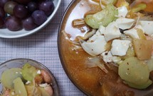 简易泡菜锅（海虾）