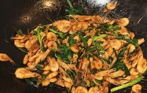 明日便当之韭菜炒河虾