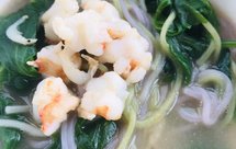 宝宝辅食：芹菜海虾面