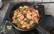 好吃又补钙的干锅小河虾