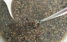 芝麻小麦胚芽魔芋粥