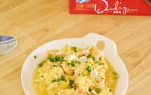 北极甜虾仁滑蛋