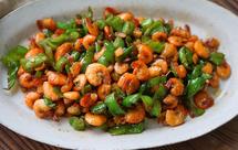 家常徽菜：青椒炒小河虾