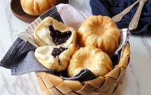 软软萌萌的紫米小面包