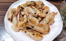 无油版盐焗北极甜虾