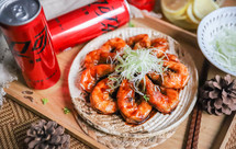 吮指停不下的红焖大虾