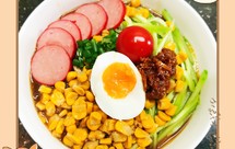 雪菜冬笋烧粉皮