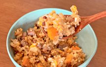 牛肉胚芽米炒饭