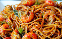 小龙虾拌面￨有灵魂的面条