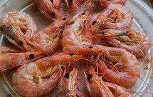 微波炉版烤虾干