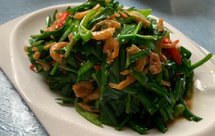 干虾炒韭菜合肥人记忆