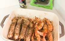 烤箱花椒盐焗皮皮虾