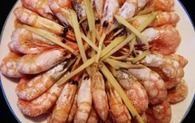 清蒸北极甜虾