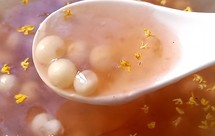 桂花藕粉鸡米头