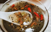 早餐记录（十一）木瓜船&干果坚果桂花藕粉