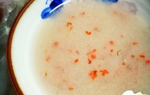 桂花藕粉与雾霾清肺汁（自制）