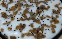 葡萄干粘米粉发糕