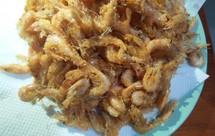 油炸小青虾，超市推荐的方法，真的超级简单又好吃