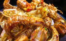 爆香椒盐皮皮虾