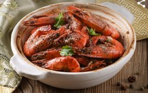 蒜香胡椒虾，开运吉祥年菜