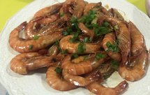 番茄酱红烧竹节虾