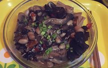 楽活人……蕨根粉炒木耳