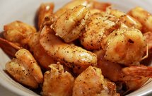 健康低卡家常菜——黑胡椒炒虾