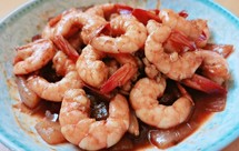 爆炒海虾