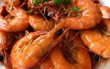 嘬手指的蒜蓉蚝油竹节虾