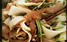 凉拌山药蕨根粉