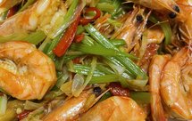 香炒虾