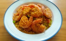 快手避风塘炒虾好吃到舔盘子