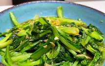 5块钱香酥虾米小白菜