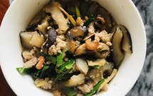 虾米香菇焖炒海参