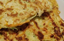 简单上手好吃的西葫芦虾米鸡蛋饼！