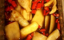 超简单、好吃、嘎嘣脆的香辣萝卜皮