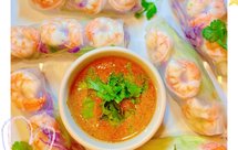 低卡越南鲜虾米纸卷