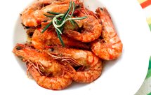 黄油咸蛋黄虾