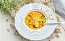 咸蛋黄虾仁豆腐❗️滑嫩鲜香～拌米饭太香了