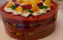 8寸红丝绒蛋糕（红曲粉版）