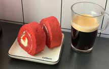 红丝绒蛋糕卷（红曲粉版）