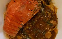 咖喱琵琶虾意大利面