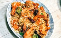 中餐厅之面包糠炒虾