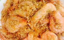 避风塘炒海白虾